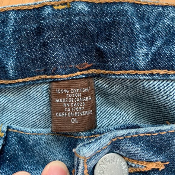 Banana Republic Blue Boot Cut Jeans Size 0L - Picture 3 of 8